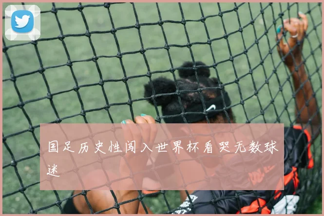 国足历史性闯入世界杯看哭无数球迷